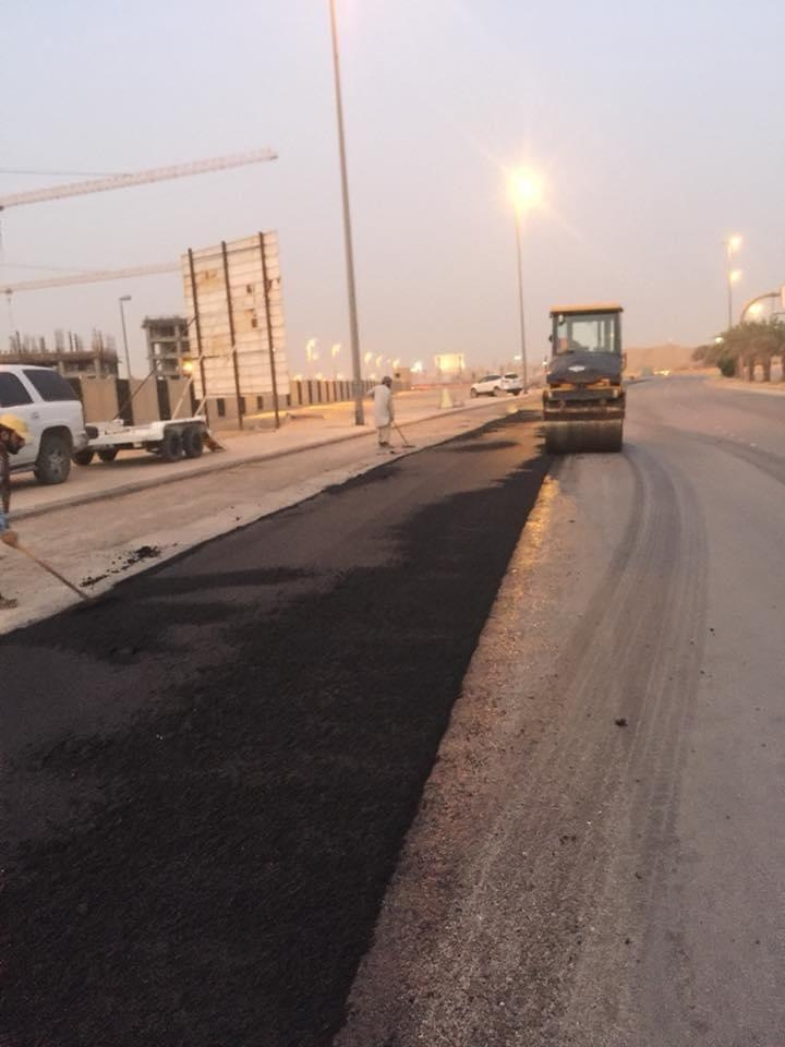 Asphalt and road works