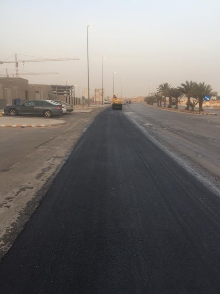 Asphalt and road works